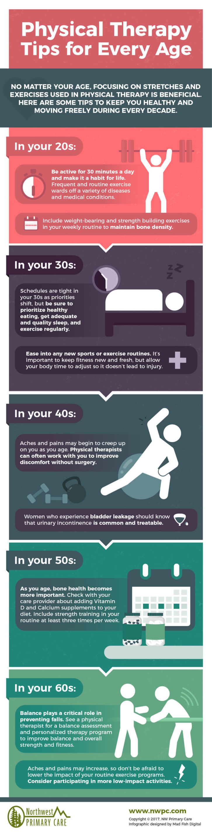 Physical therapy tips for every age